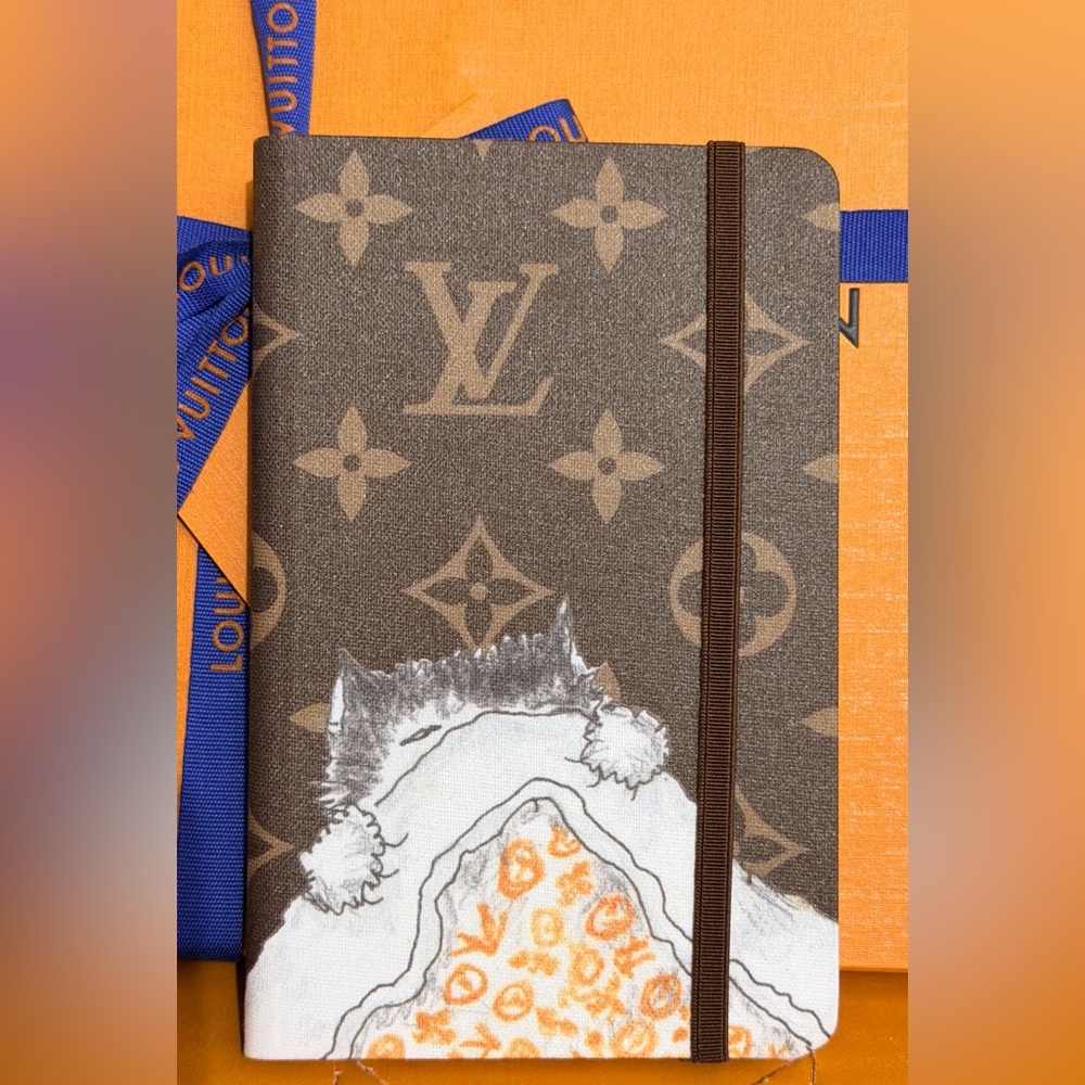 Louis Vuitton Jane Notebook PM GI1381 Catogram Travels with Grace Coddington NEW